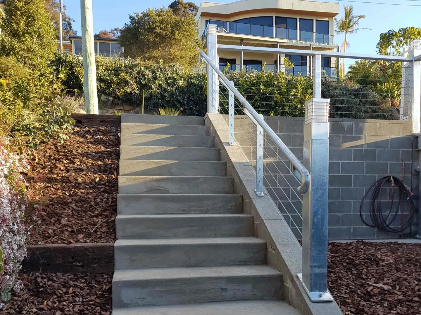 Galvanized Parking Platform